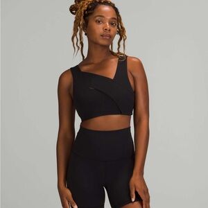 Nulu cross front yoga bra